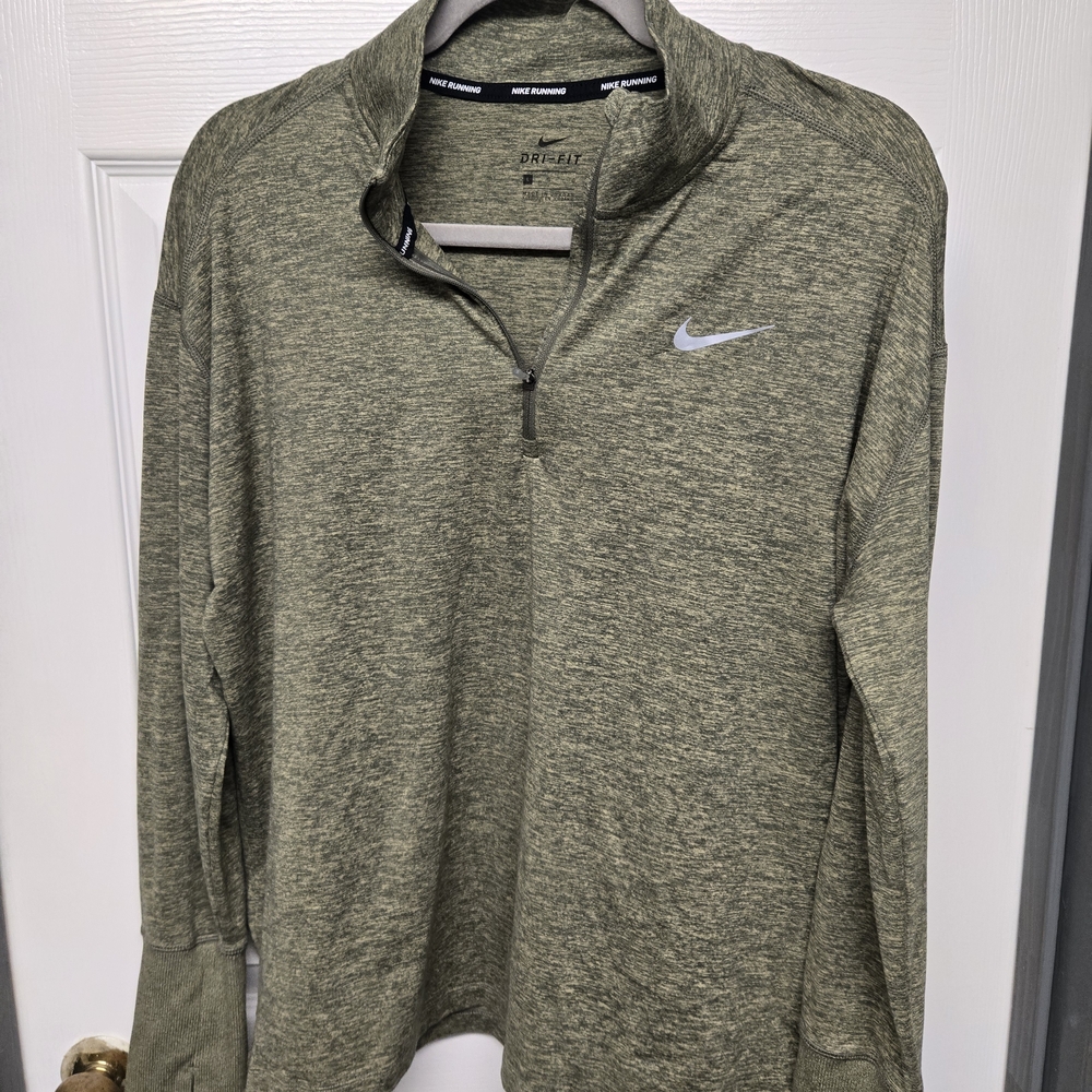 Nike Dri-FIT Green Running Top